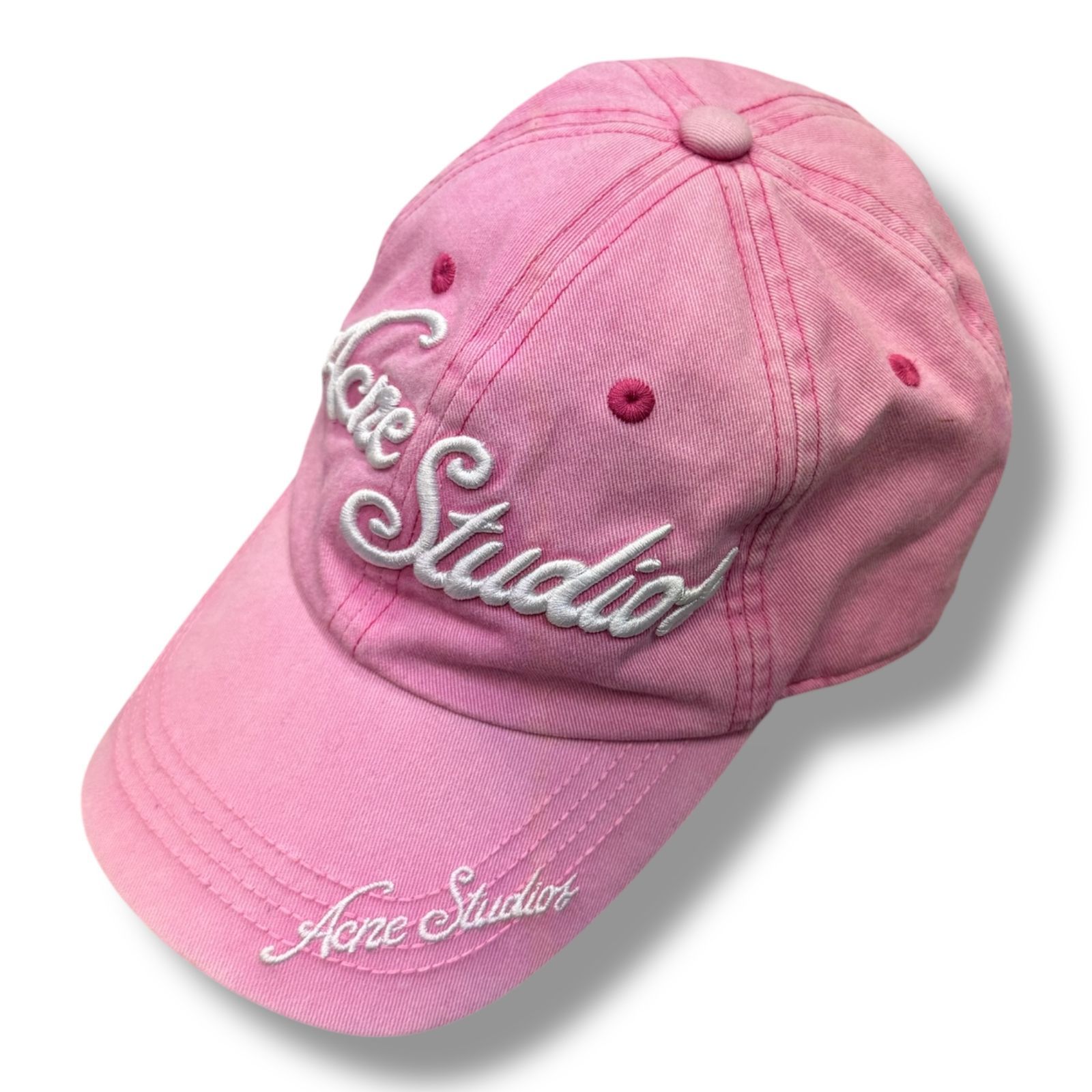 参考上代45,100円 Acne Studios 25SS Logo Cap ロゴキャップ 帽子