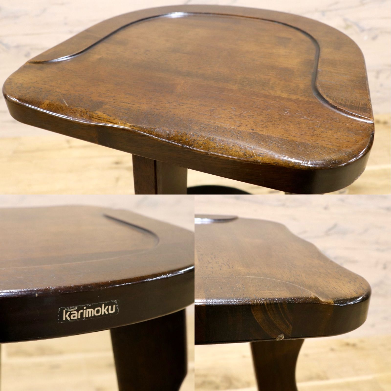 GMIK952B○karimoku / カリモク RUSTIC ルスティック ハイスツール
