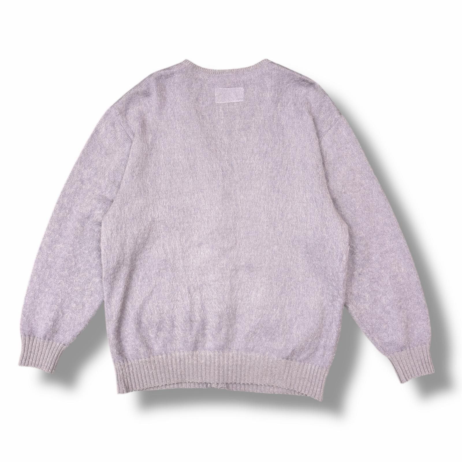 参考上代50600円 WACKO MARIA 24SS MOHAIR CARDIGAN (TYPE-1) モヘヤ 