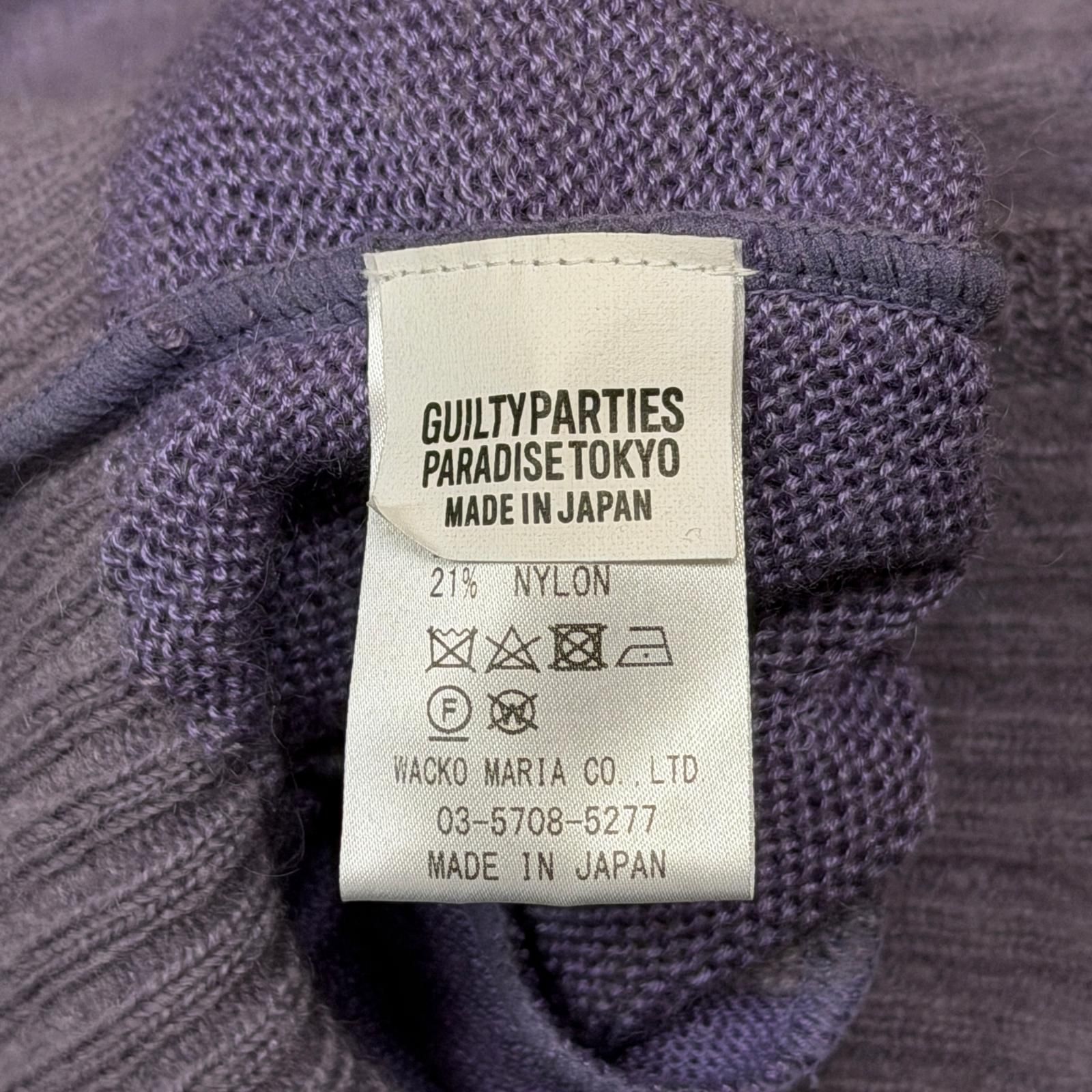 参考上代50600円 WACKO MARIA 24SS MOHAIR CARDIGAN (TYPE-1) モヘヤ 