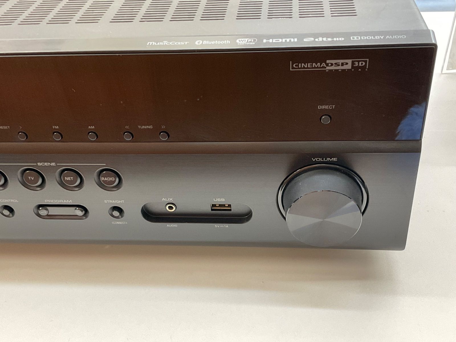 通電〇、動作未確認】 YAMAHA ヤマハ AV アンプ レシーバー RX-V483 箱