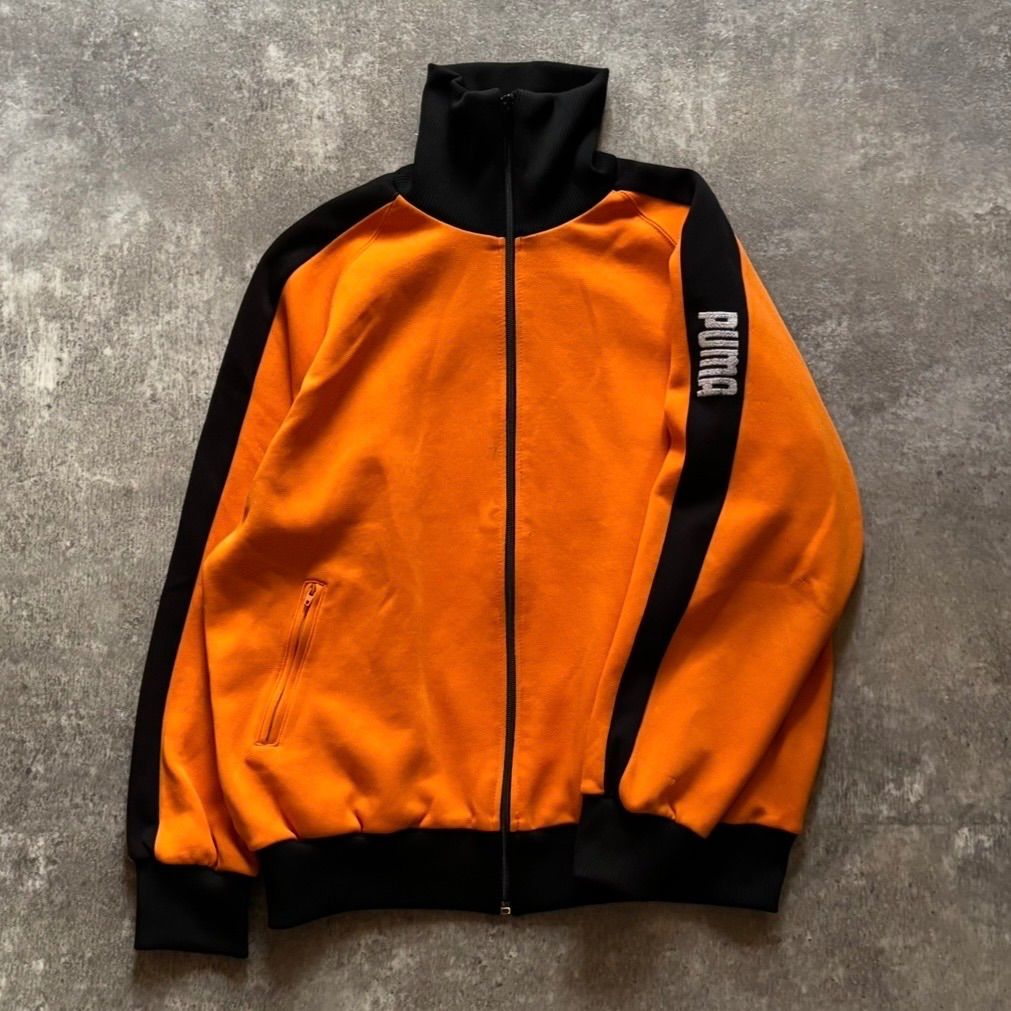 80年代 80s PUMA プーマ ハイネック ジャージ トラックジャケット 