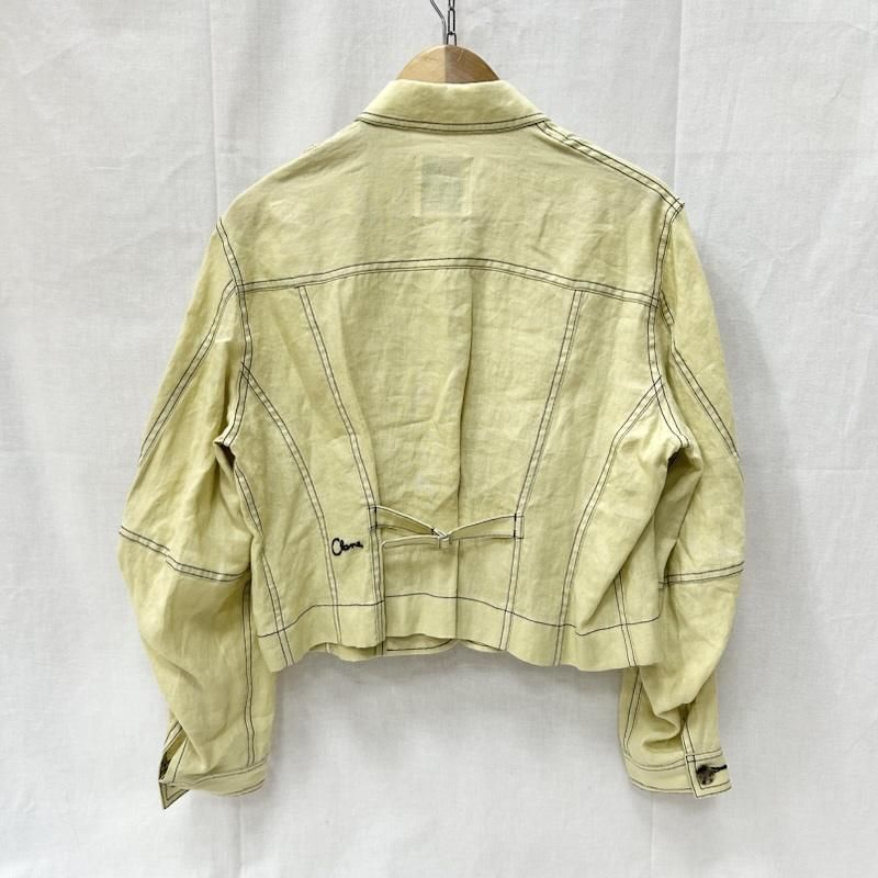 クラネ LINEN SHIRT JACKET リネンショートジャケット 18103-0462