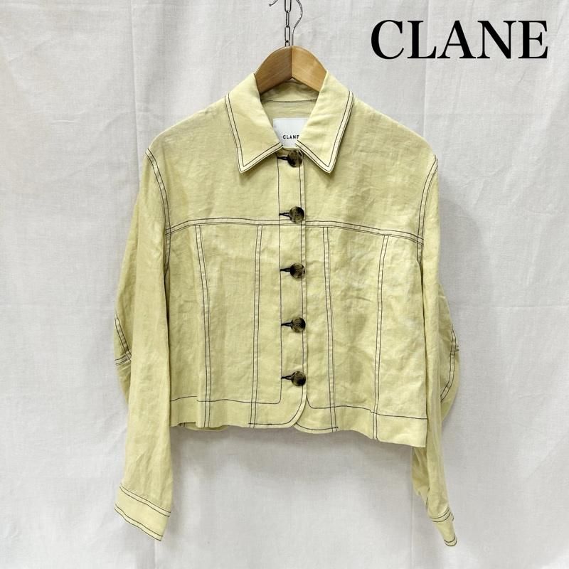 クラネ LINEN SHIRT JACKET リネンショートジャケット 18103-0462