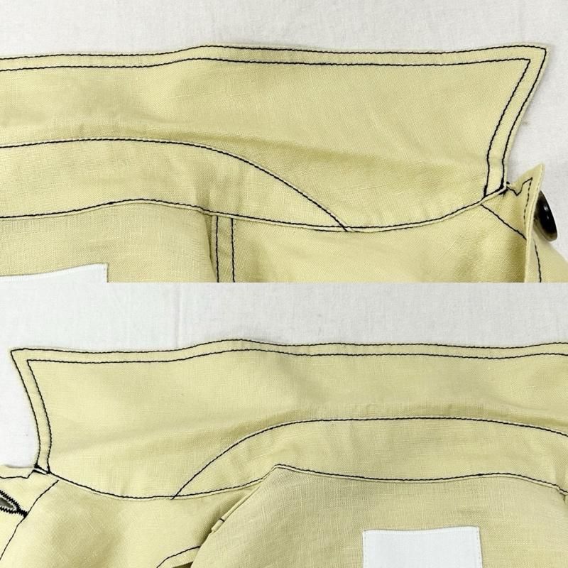 クラネ LINEN SHIRT JACKET リネンショートジャケット 18103-0462
