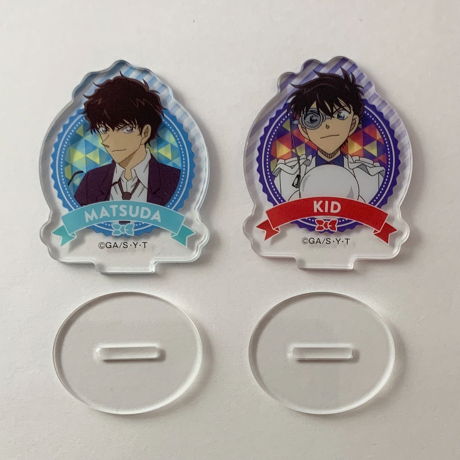 まとめ売り】 名探偵コナン 松田陣平 怪盗キッド ミニアクリルスタンド 