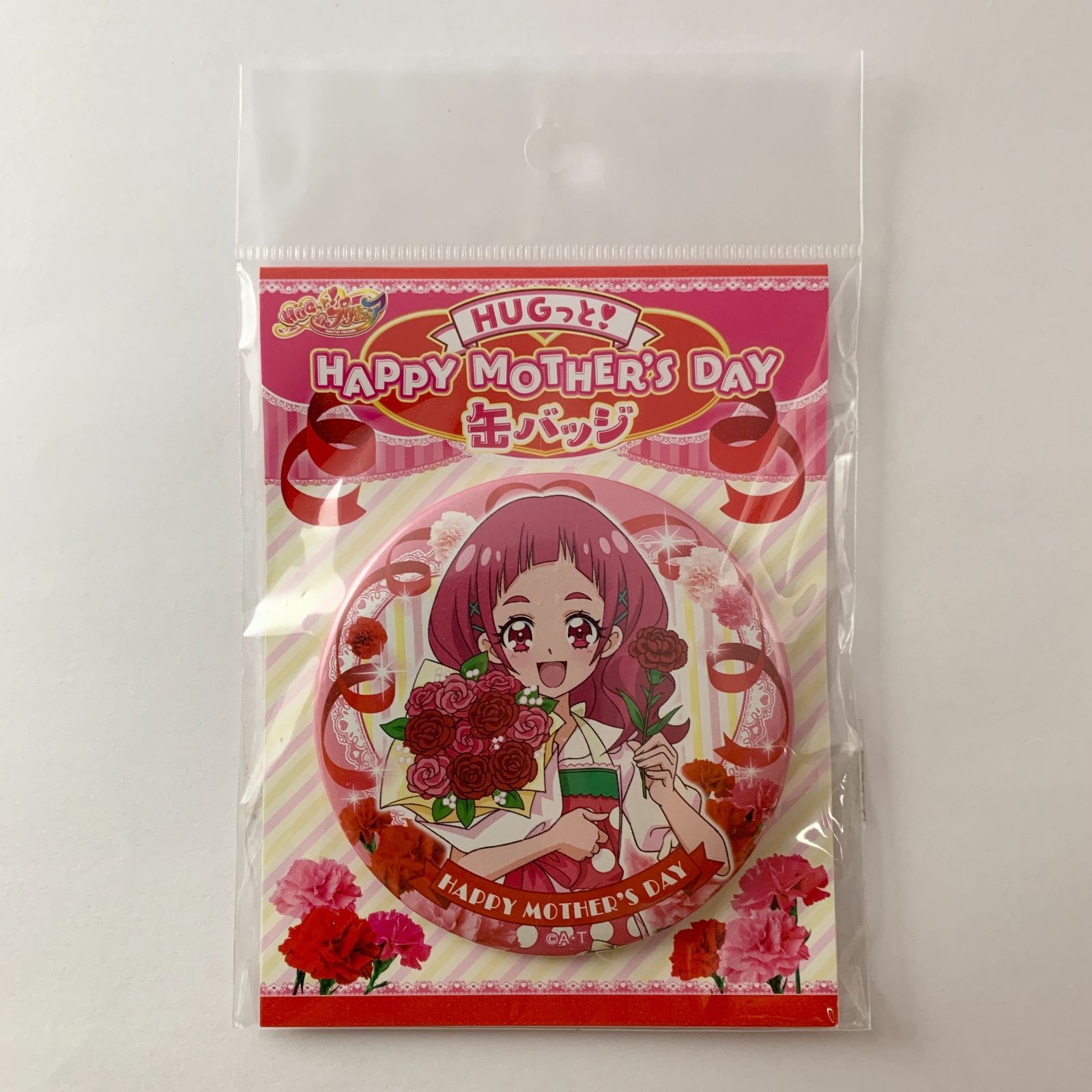 プリキュアオールスターズ HUGっと!プリキュア 母の日 缶バッジ
