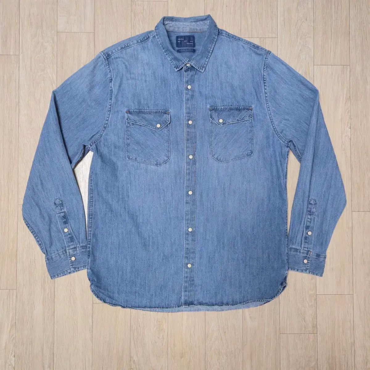 ザラ ZARA MAN デニム シャツ XL