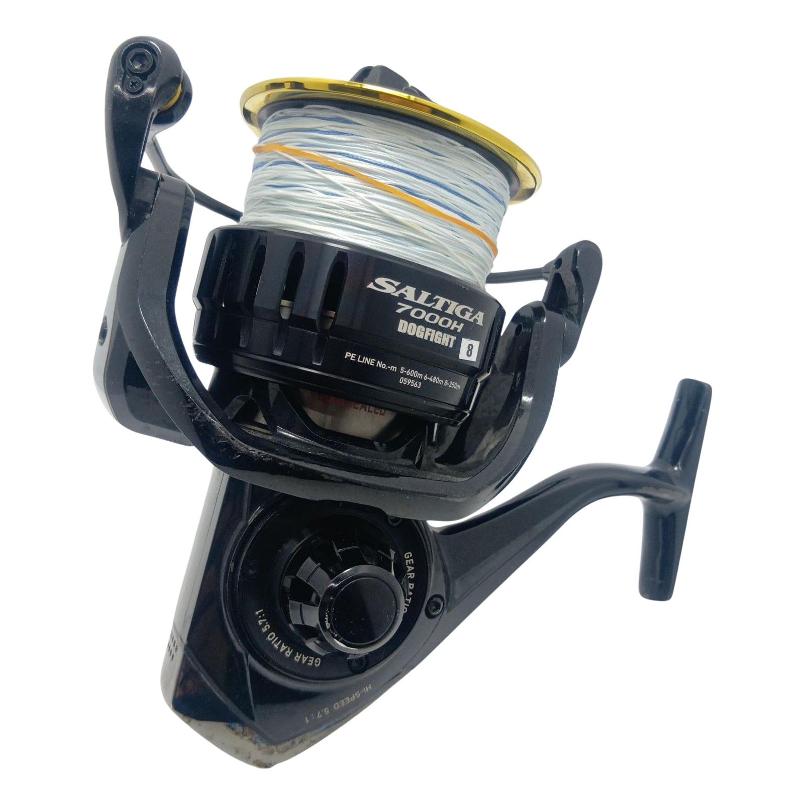 DAIWA ダイワ ソルティガ 7000H ドッグファイト ジャンク品(D) 059563 