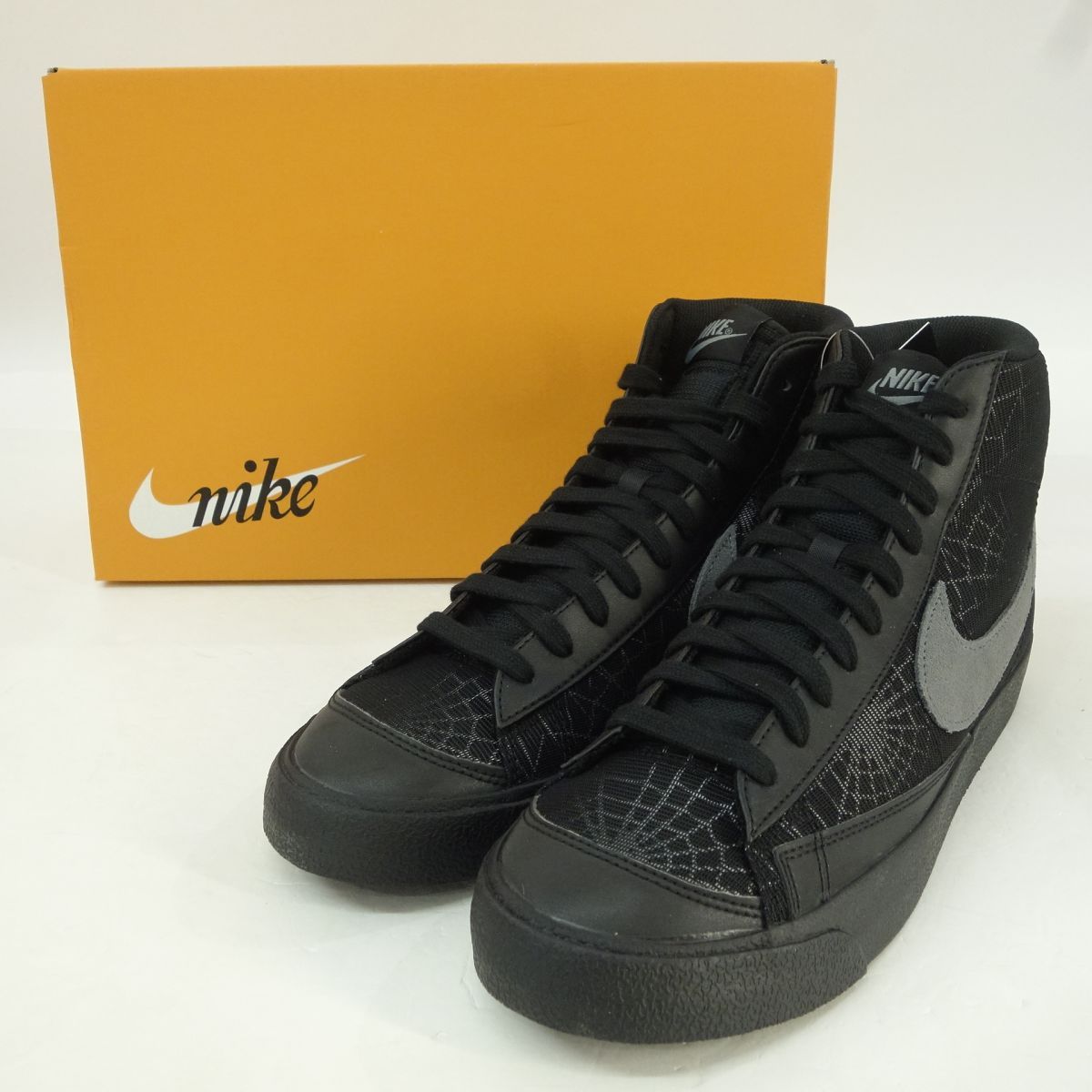 未使用】NIKE ナイキ BLAZER MID 77 ブレザー ミッド DC1929-001 US10 