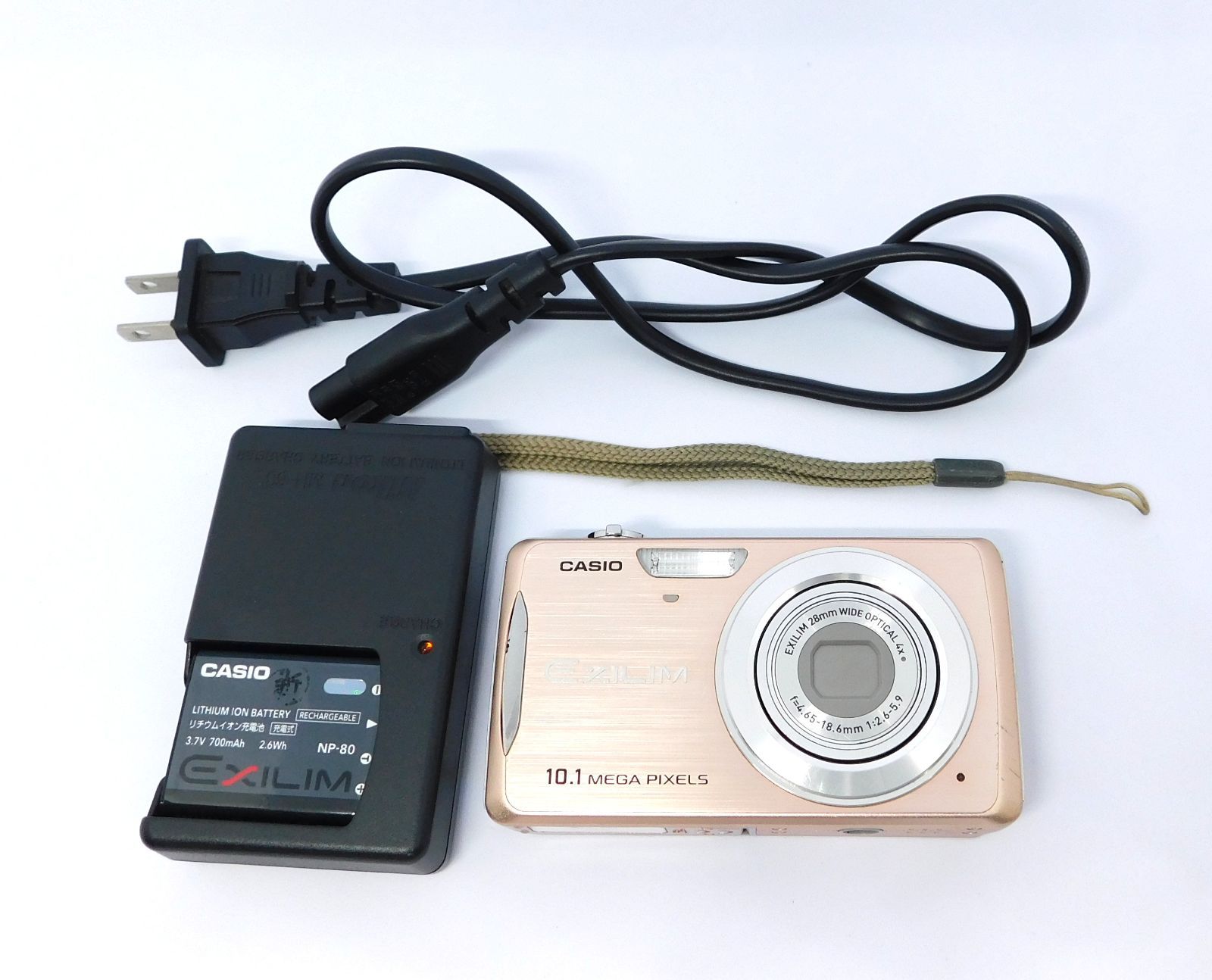 CASIO EXILIM EX-Z270 ピンク CCD 動作品 オールドコンデジ 訳あり映り 