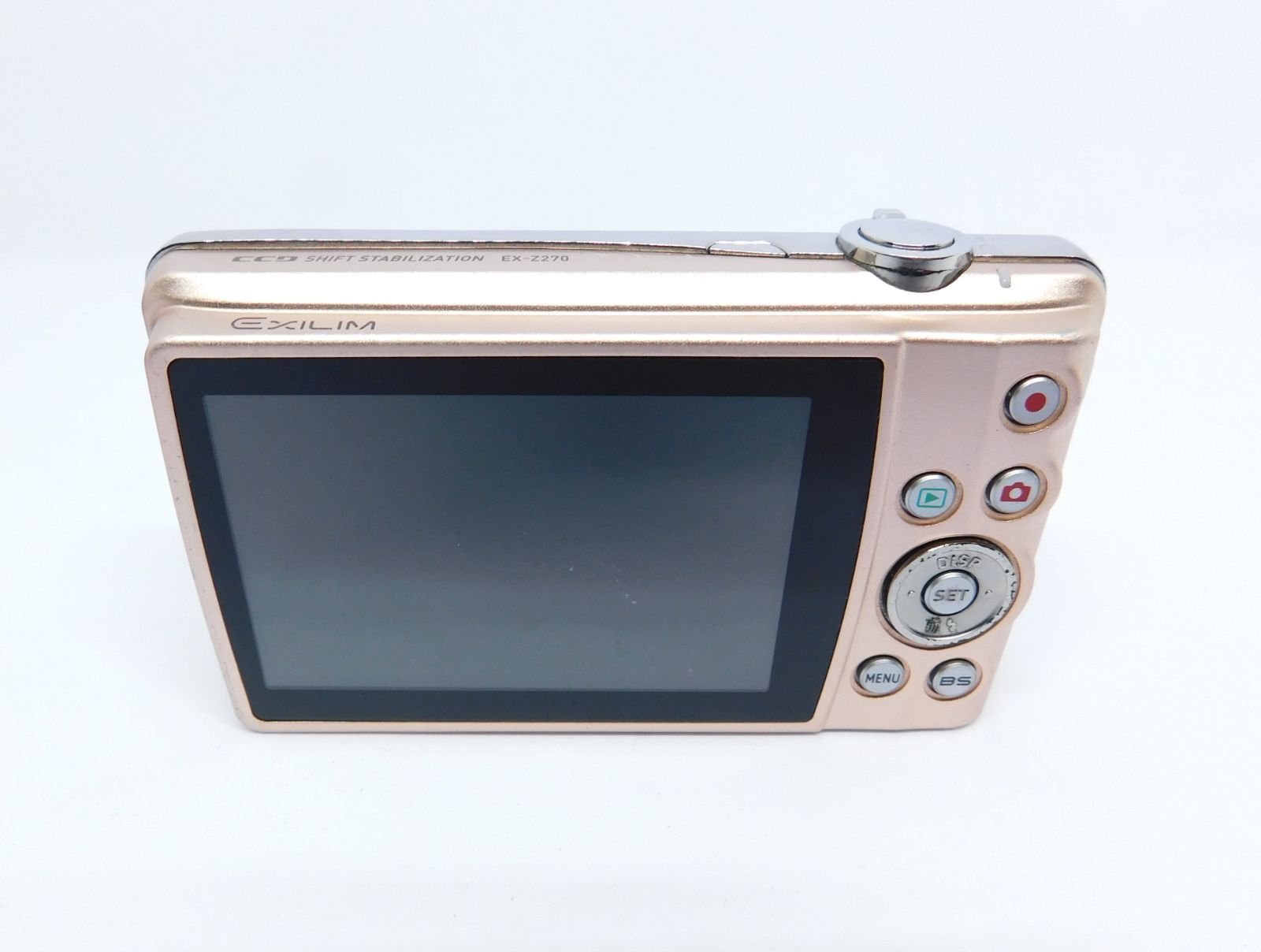 CASIO EXILIM EX-Z270 ピンク CCD 動作品 オールドコンデジ 訳あり映り