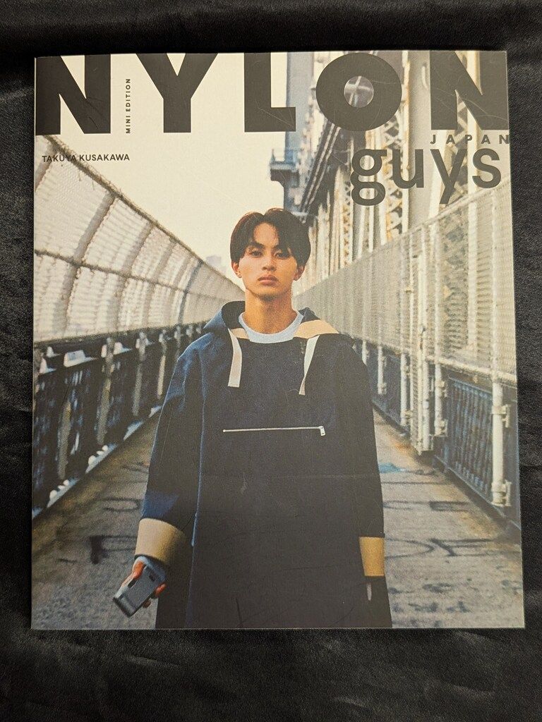 超特急 タクヤ / NYLON JAPAN guys MINI EDITION 【公式通販】