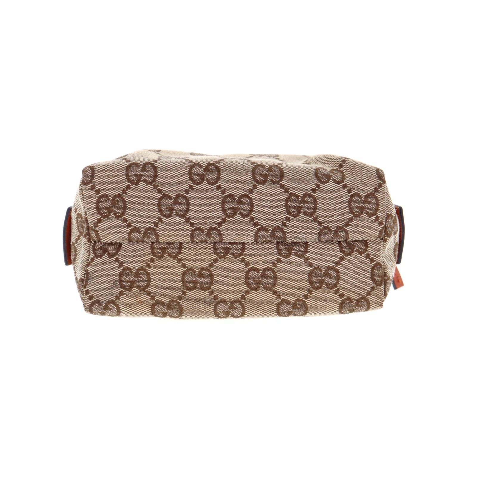 中古】GUCCI グッチ 29596 GGキャンバスポーチ レディース メンズ 小物