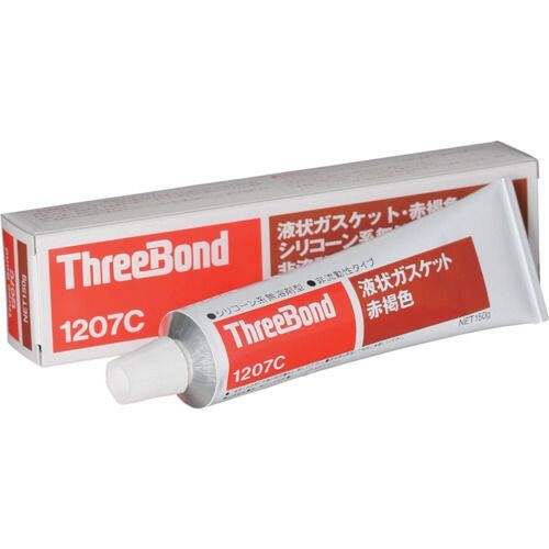 スリーボンド　液状ガスケット　シリコーン系　ＴＢ１２０７Ｃ　１５０ｇ　赤褐色