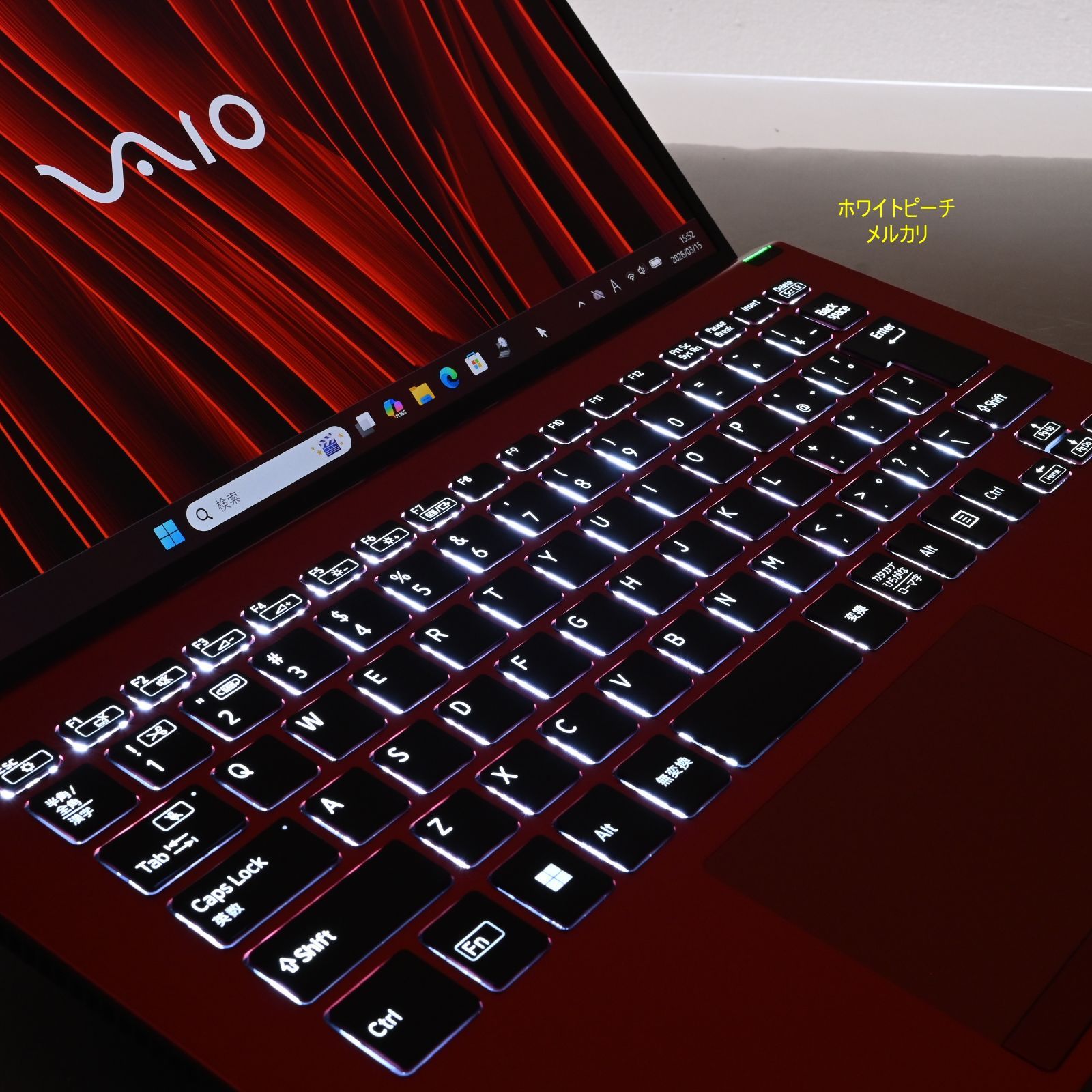 希少 美品 VAIO SX14 4K 1TB 12世代i7 ファインレッド - メルカリ
