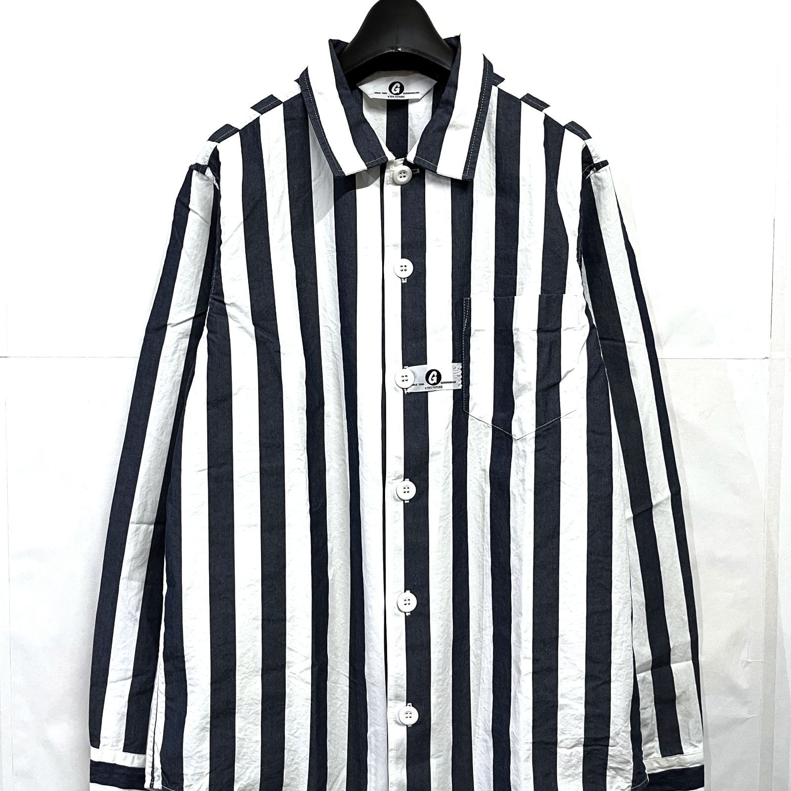 good enough 初期 囚人シャツ GOODENOUGH｜グッドイナフ 復刻 囚人服 囚人シャツ 囚人パンツ
