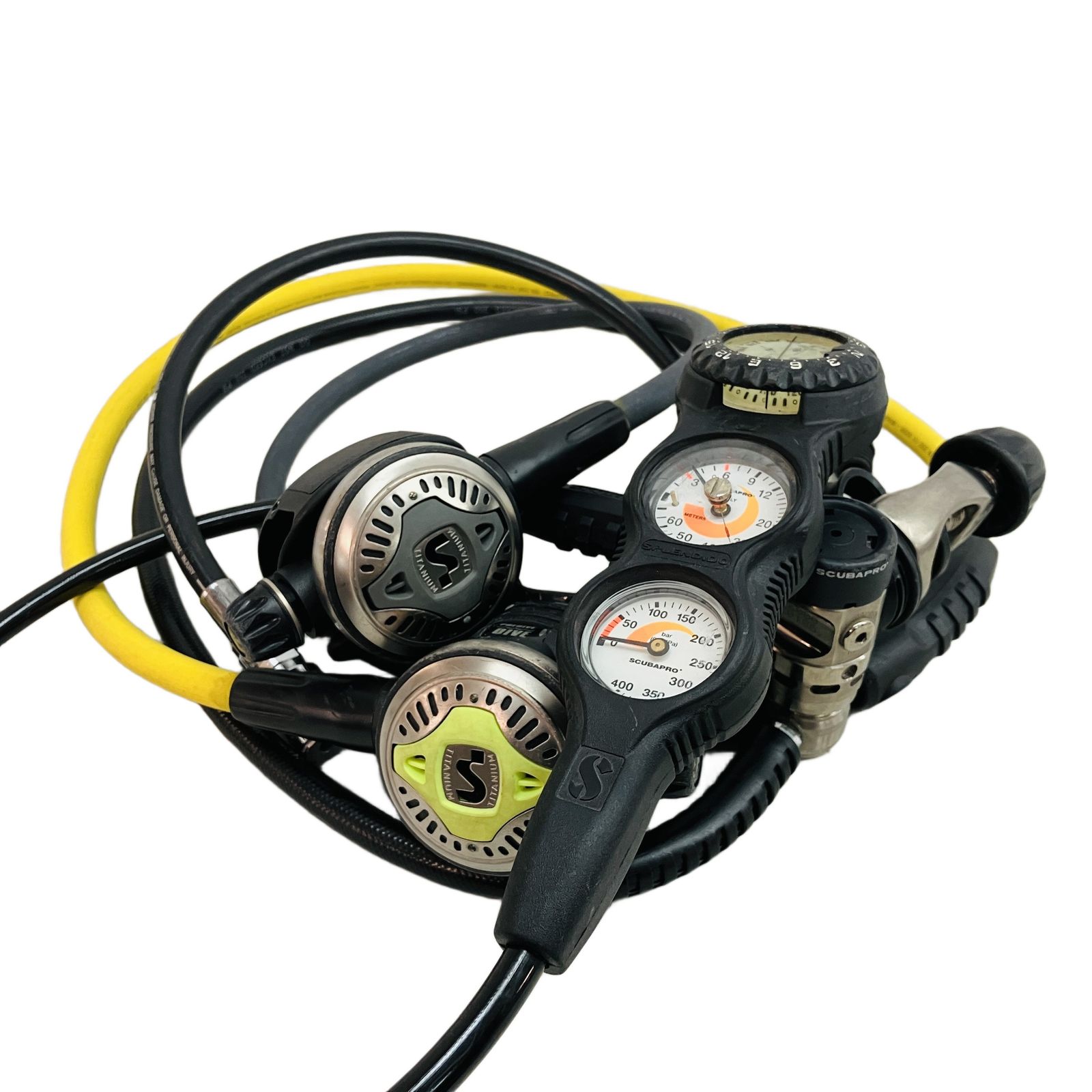 SUCUBAPRO MK25 レギュレーター 2連ゲージ+コンパス ブラック ダイビング用品 スキューバプロ ジャンク C11026420 26,520円