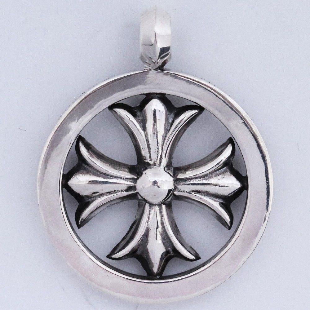 CHROME HEARTS CHプラスメダリオンペンダント シルバー - メルカリ