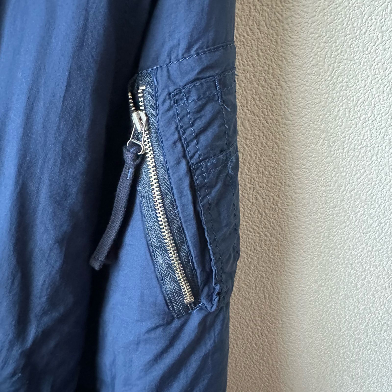 USED【YSTRDY'S TMRRW】PADDED PACIFISM HOODED JACKET / NVY / M