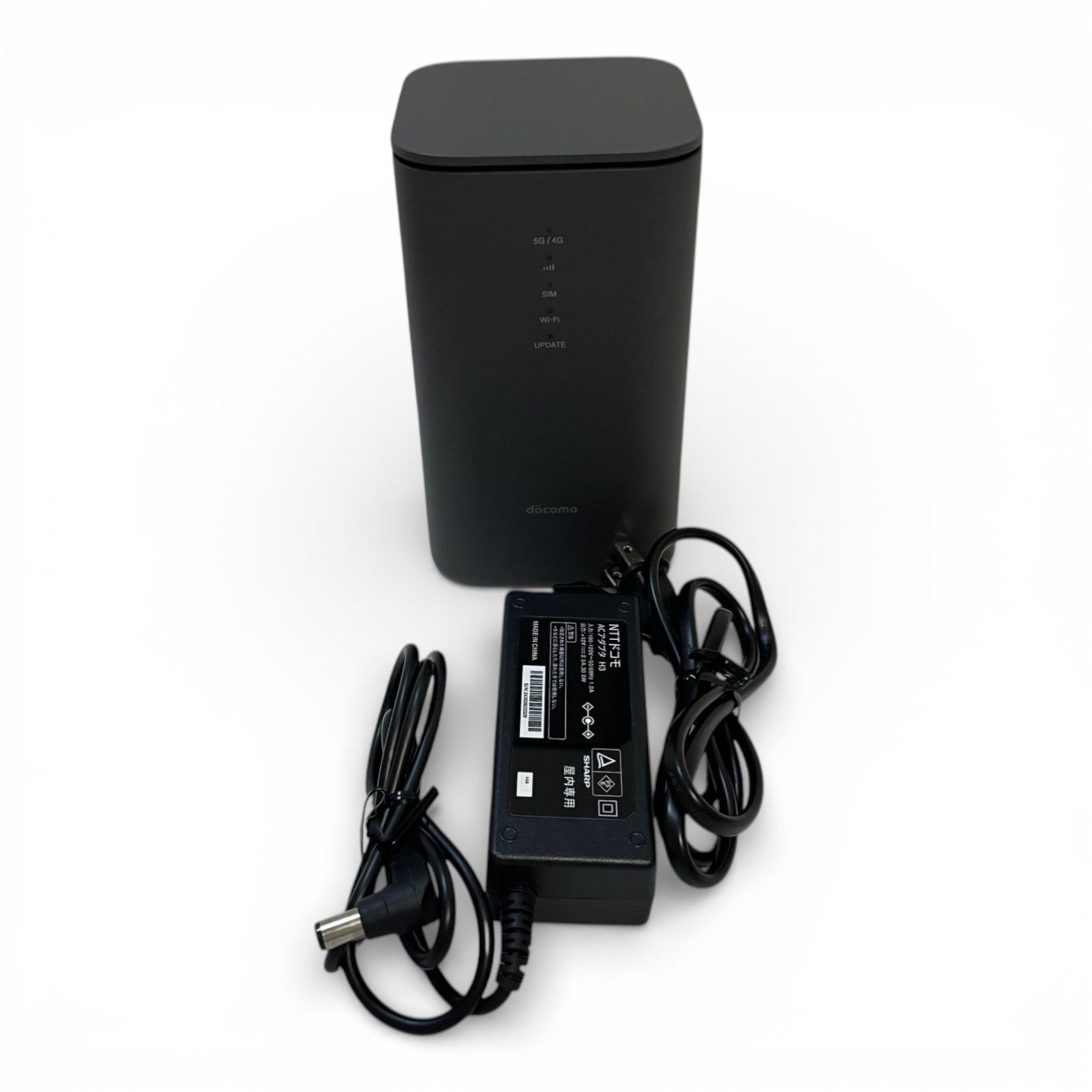 docomo home 5G HR02 ダークグレー 中古美品 - メルカリ