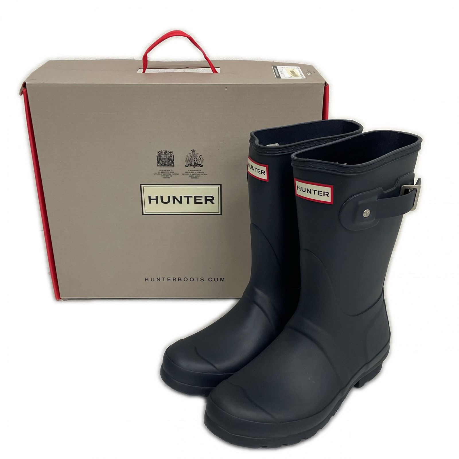 ハンター HUNTER 長靴 ブーツ レインシューズ UK7 メンズ 中古 美品 HUNTER ハンター 長靴 ブーツレインシューズ ユニセックス 中古 - メルカリ