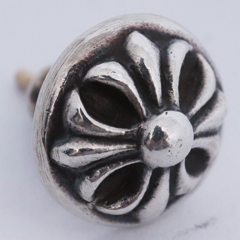 CHROME HEARTS クロスボールスタッドピアス シルバー925 クロムハーツ 