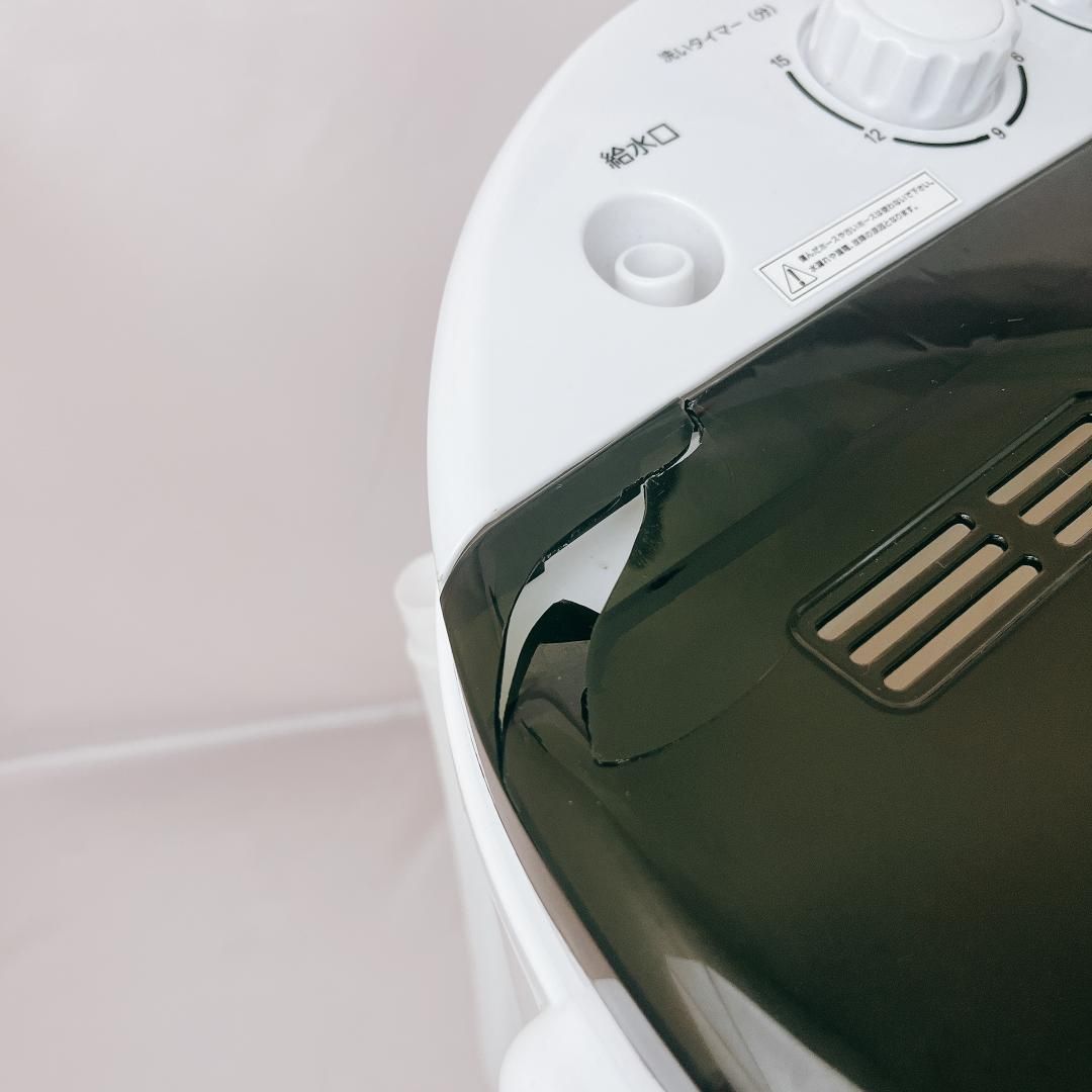 美品】THANKO サンコー 二槽式 洗濯機 小型 別洗いしま専科3