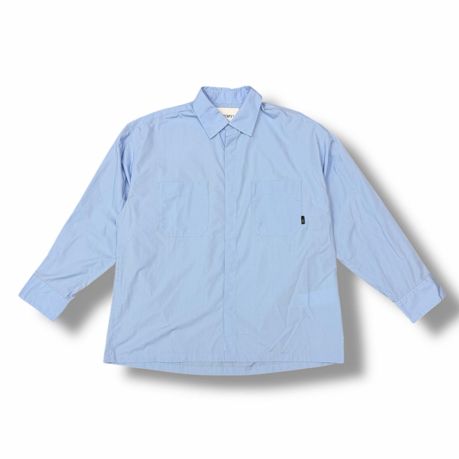 WTAPS 24AW REPO/LS/CTPL.BROADCLOTH 長袖シャツ ダブルタップス
