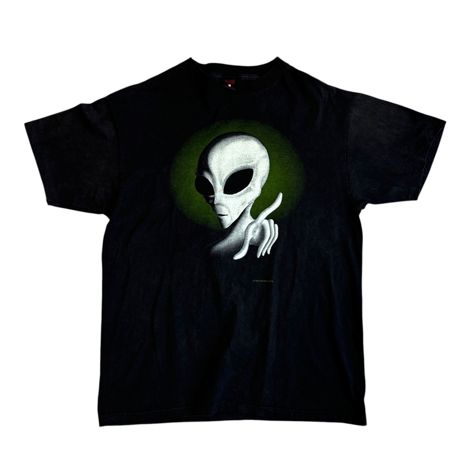 90s FASHION VICTIM 1995 エイリアン Tシャツ XLサイズ Alien プリント 
