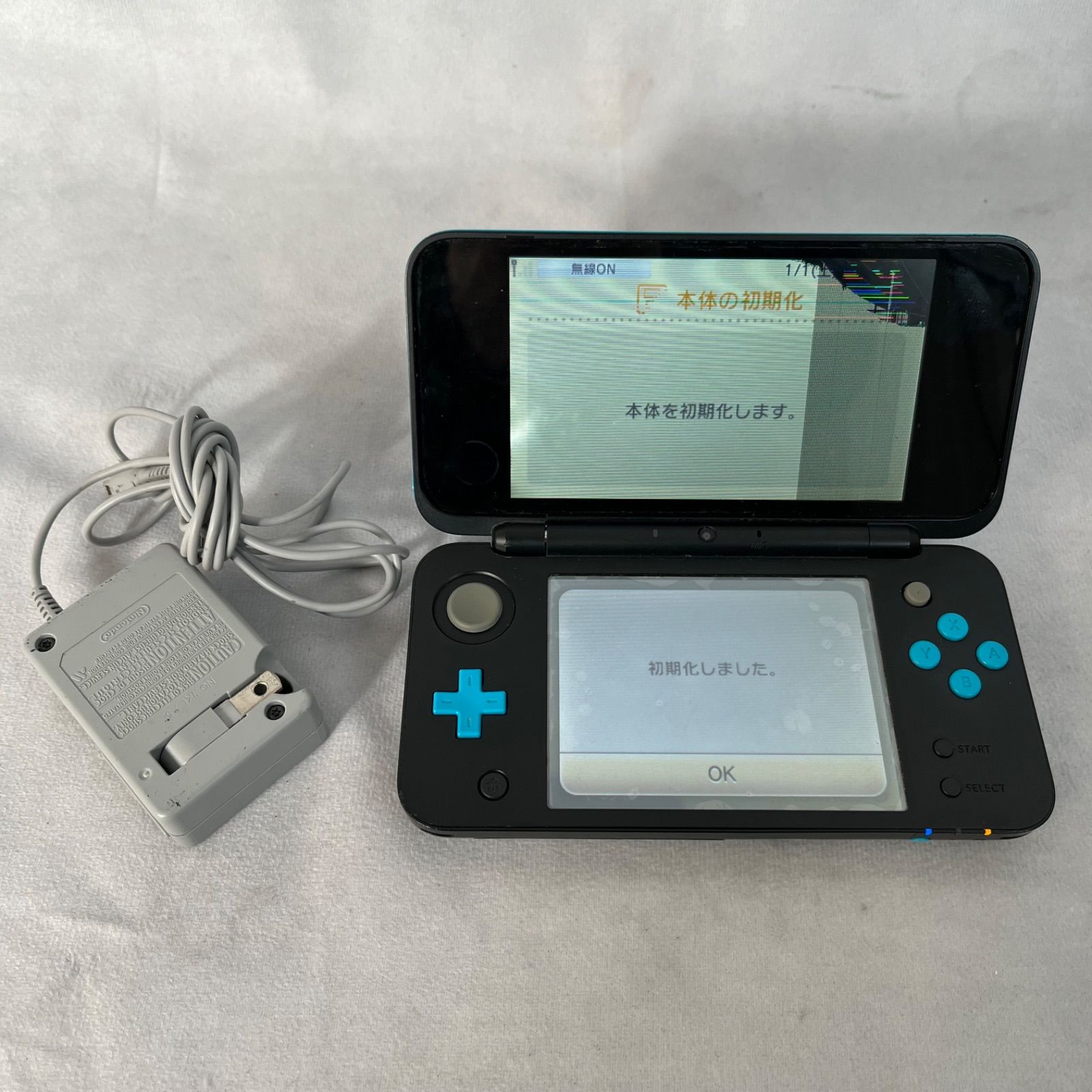 管2603-115ジャンク☆任天堂 Newニンテンドー2DS LL ブラック