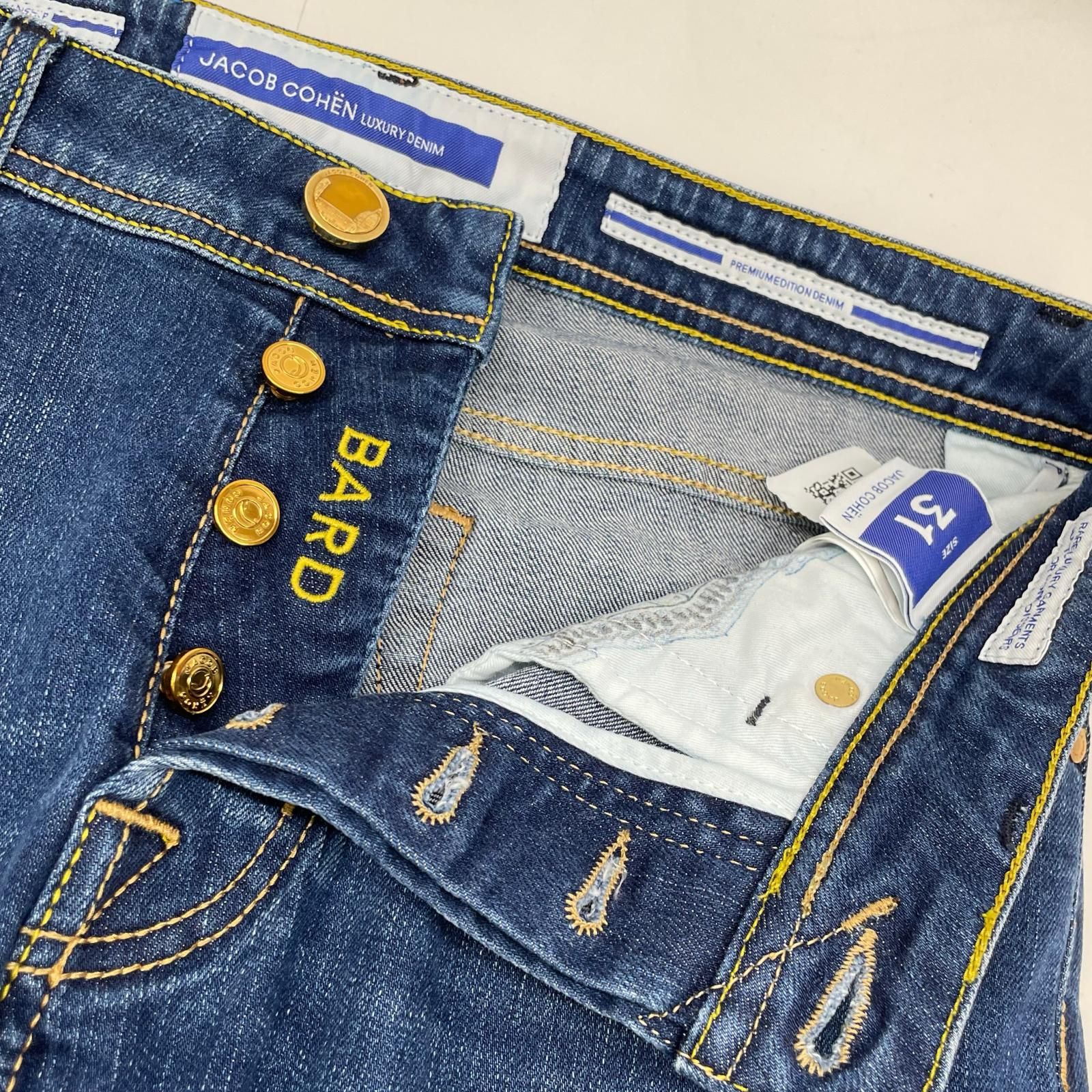 高品質，得価 JACOB COHEN ヤコブコーエン ﾌﾞﾙｰ BARD LUXURY DENIM 