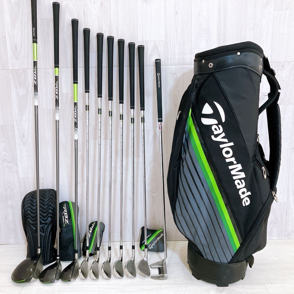 テーラーメイド RBZ SPEED LITE メンズゴルフセット 10本 初心者 右 S