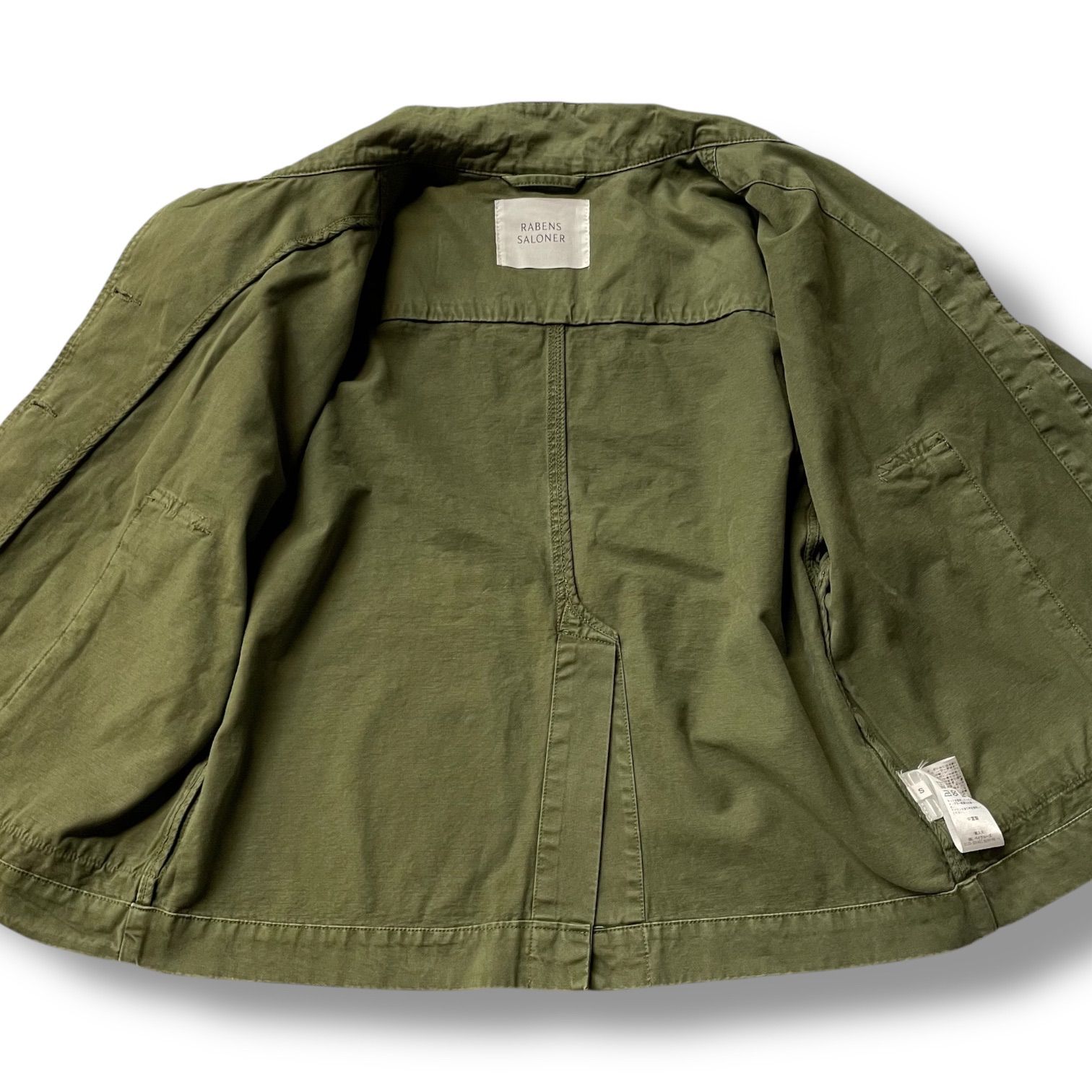 RABENS SALONER ラーベンスサロナー Canvas light Jacket キャンバス