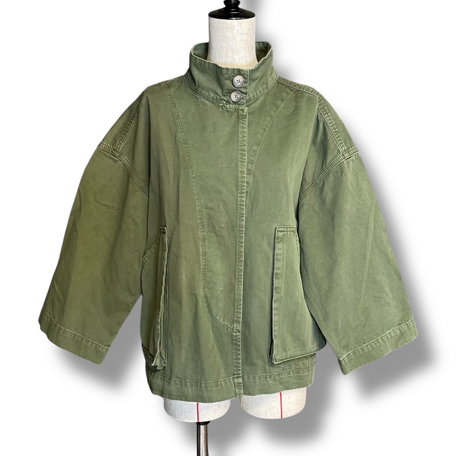 しょこら　IENA RABENS SALONER ライトジャケット RABENS SALONER ラーベンスサロナー Canvas light Jacket キャンバス
