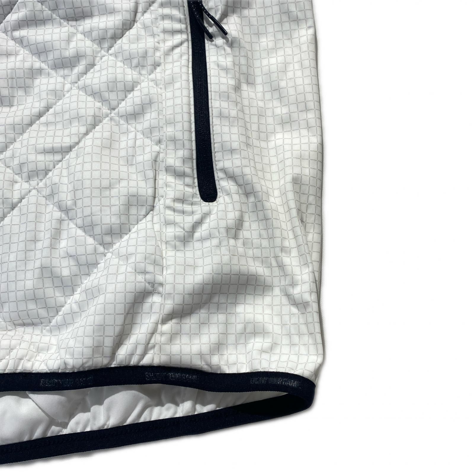 Callaway ホワイト 中綿ベストL 中古 メンズ キャロウェイ Callaway ベスト L 白 ホワイト 中綿入り