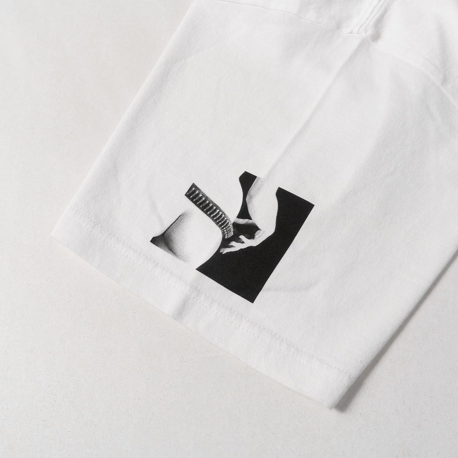 新品】MINEDENIM マインデニム Tシャツ ホワイト 白 サイズ:L | 25AW