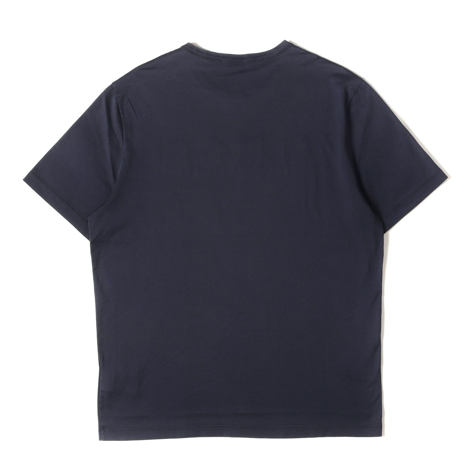 MONCLER モンクレール Tシャツ ネイビー 紺 サイズ:L | ロゴ Tシャツ