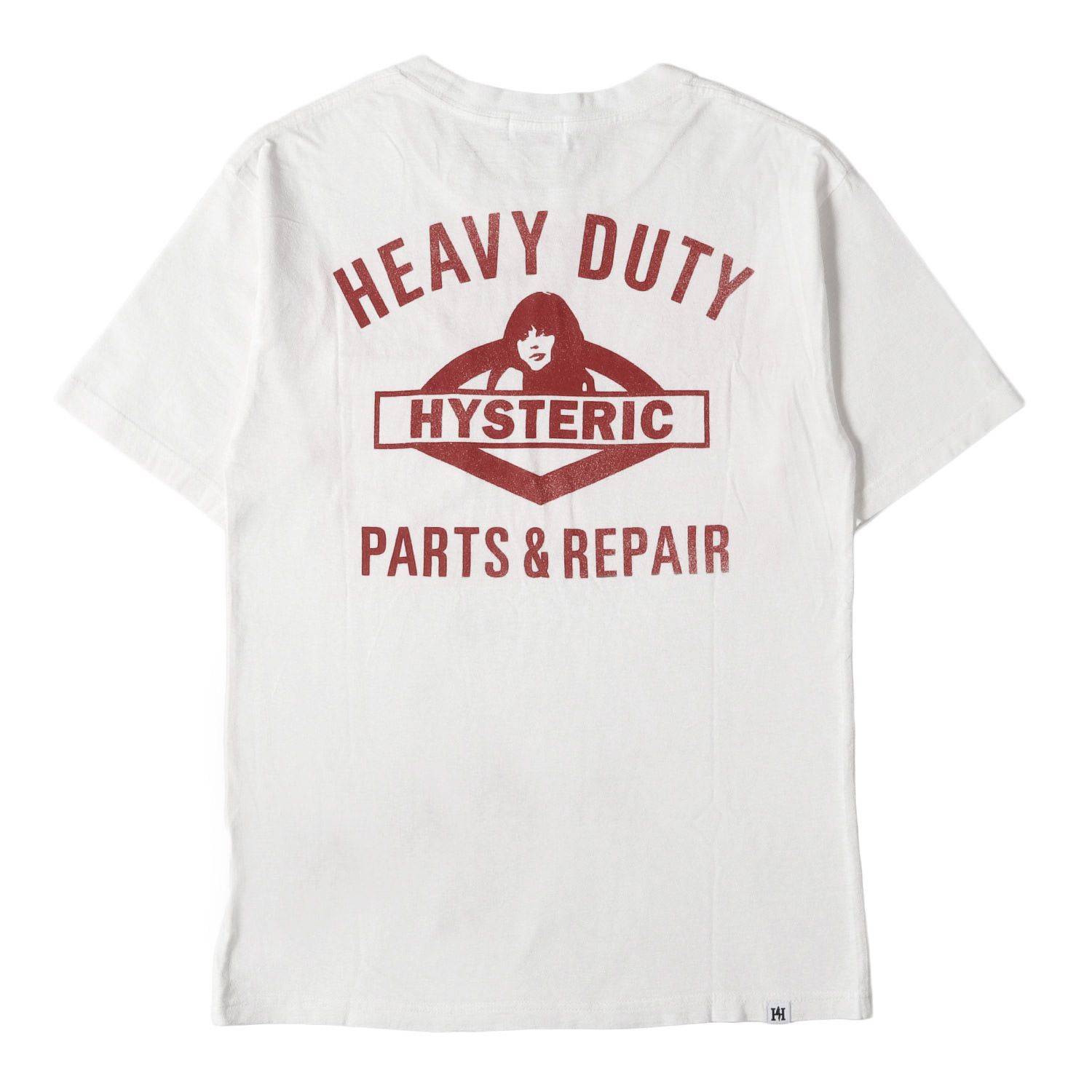 HYSTERIC GLAMOUR ヒステリックグラマー Tシャツ ホワイト 白 サイズ