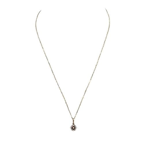 TSUTSUMI ツツミ K10 ネックレス 0.9g フラワーモチーフ - メルカリ