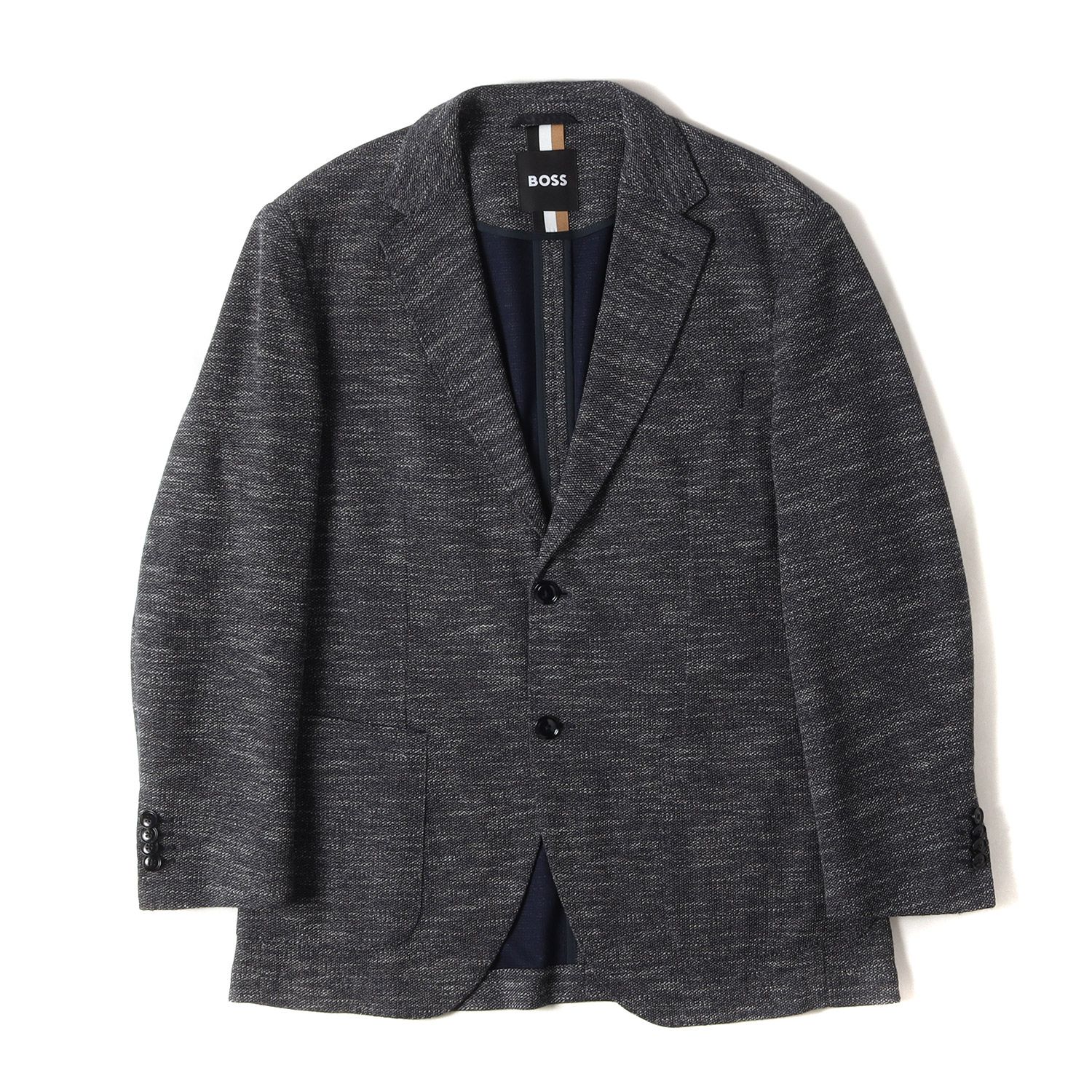 HUGO BOSS ヒューゴボス ジャケット ネイビー系 紺 サイズ:46 | 現行