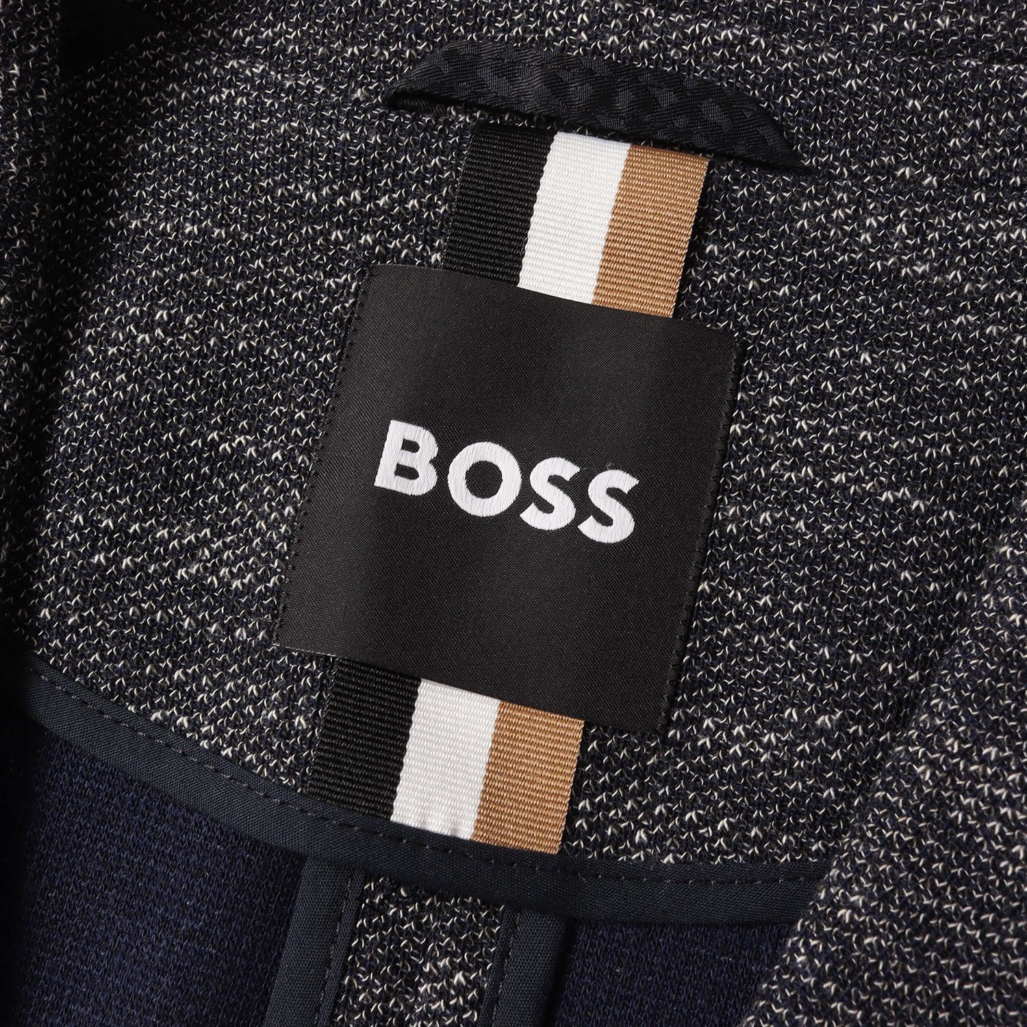 HUGO BOSS ヒューゴボス ジャケット ネイビー系 紺 サイズ:46 | 現行 