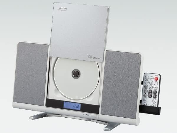 コイズミ ステレオCDシステム ホワイト - メルカリ