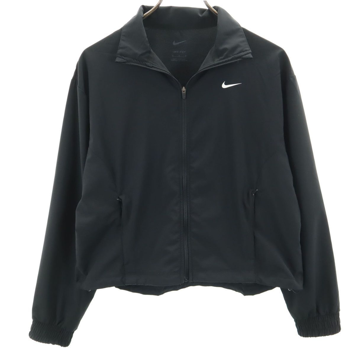 NIKE ナイキ トレーニングジャージ M ブラック系 レディース 古着 