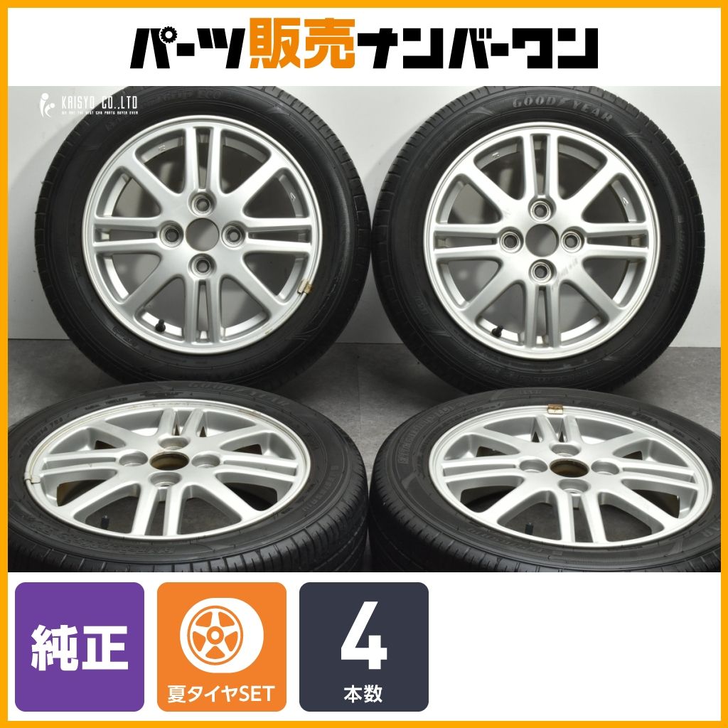 ○ダイハツ ムーヴ 純正14インチ 4.5J +45 PCD100 アルミ4