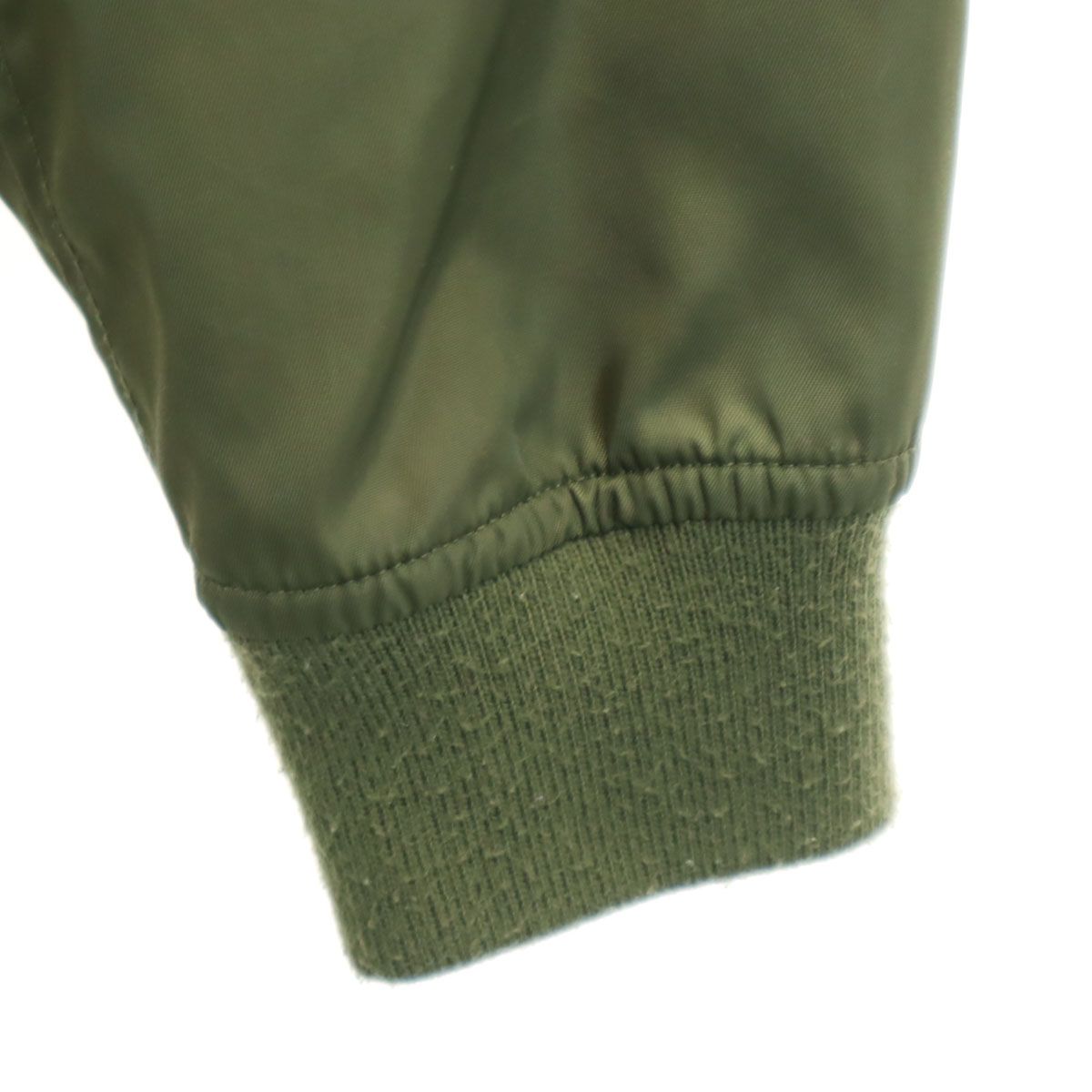 STUSSY ステューシー MA-1 フライトジャケット M カーキ メンズ 古着 