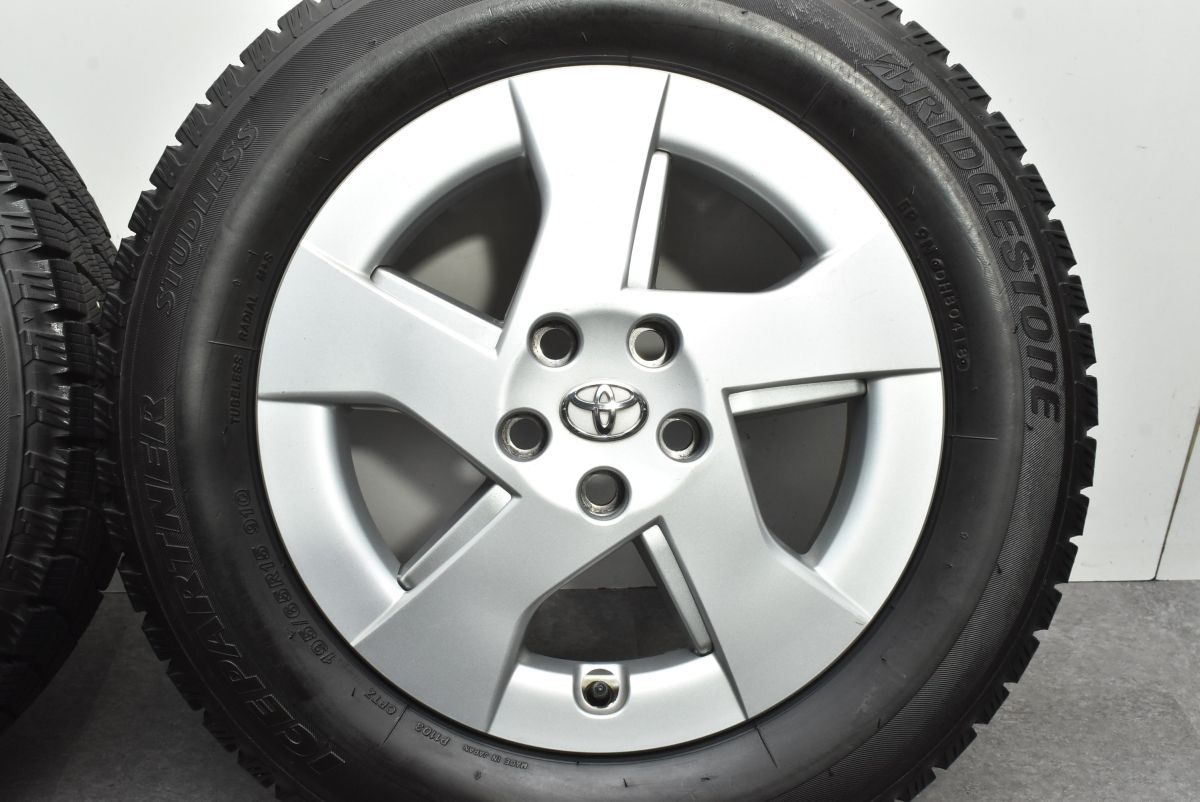 ホイールのみ可能】トヨタ 30 プリウス 純正 15in 6J +45 PCD100 