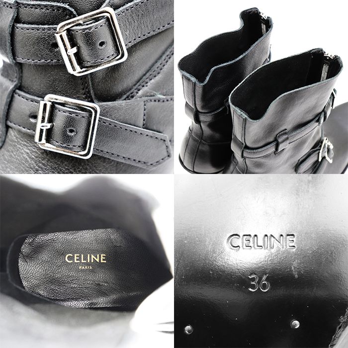 極美品】CELINE セリーヌ ベルリンブーツ サイズ 36 レディース 2019SS