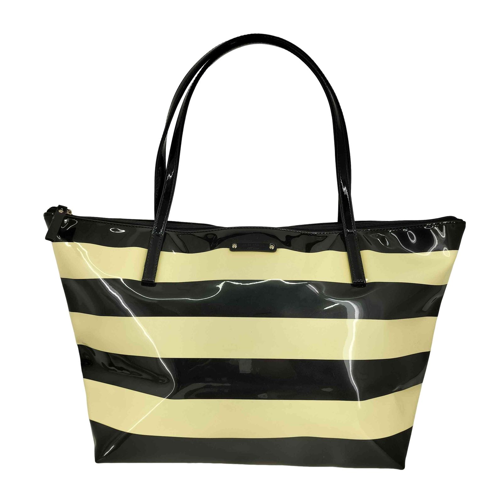 ケイトスペード Kate spade ボーダー ナイロン トート レディース 表記 
