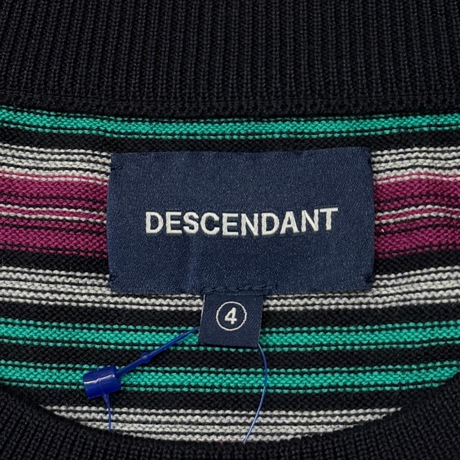 参考上代27,500円 未使用 DESCENDANT 25SS NALU CREW NECK KNIT ニット 